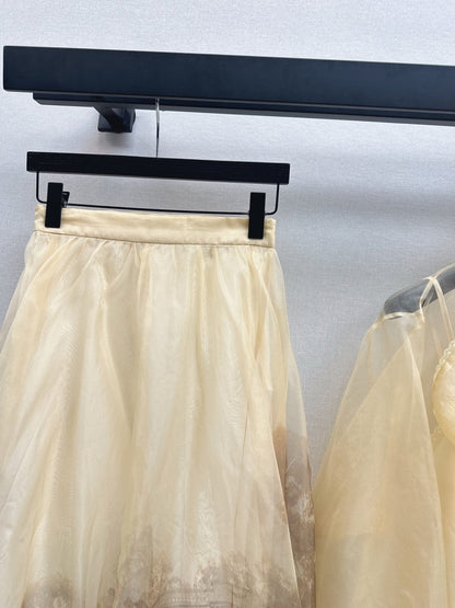 Zimm NEW silk skirt