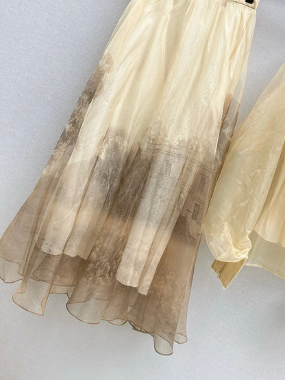 Zimm NEW silk skirt