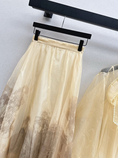 Zimm NEW silk skirt