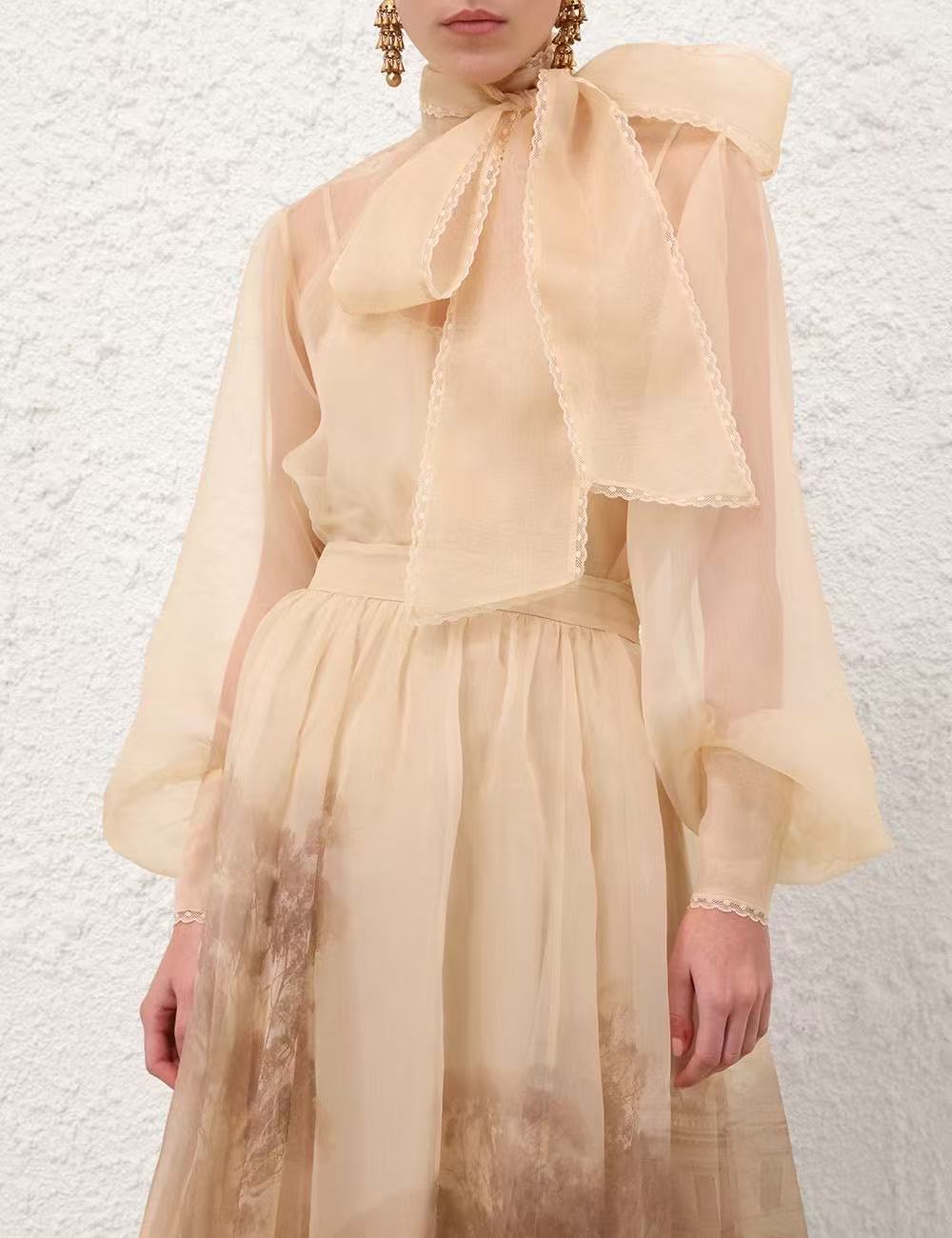 Zimm NEW silk skirt