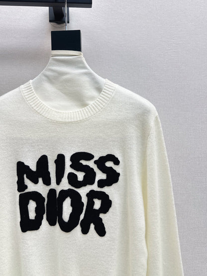 CD NEW embroidered logo sweater