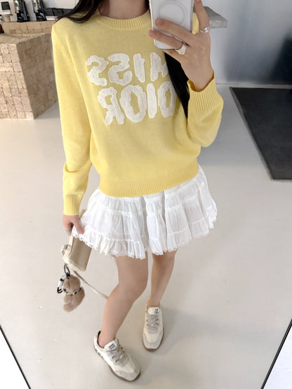 CD NEW embroidered logo sweater