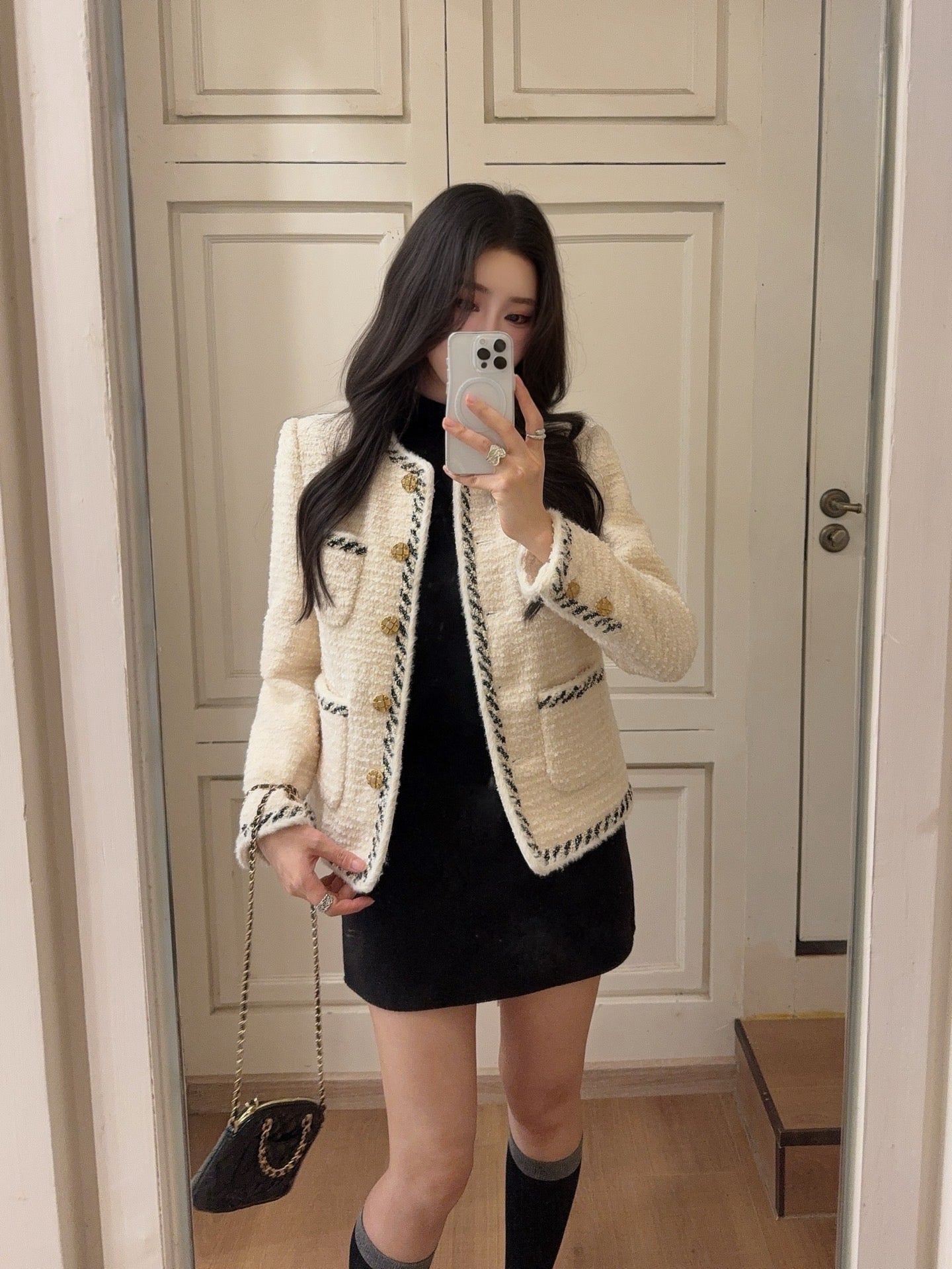 Chan NEW woven jacket