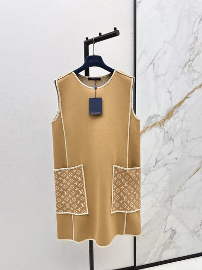 Louis NEW sleeveless vest dress