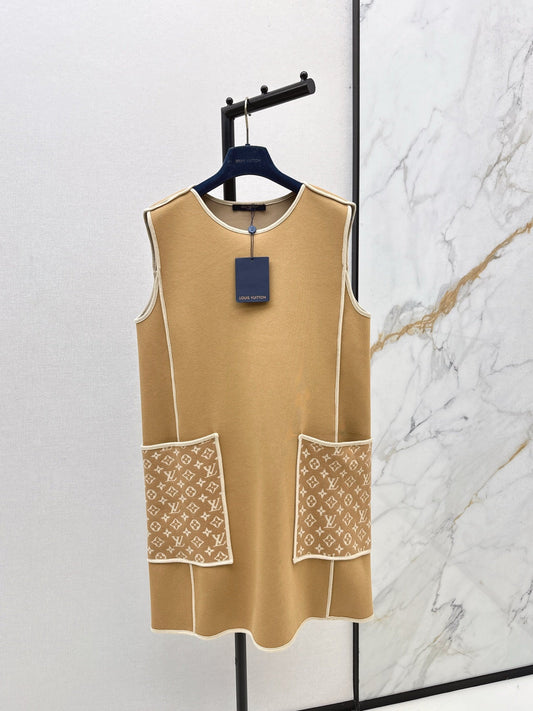 Louis NEW sleeveless vest dress