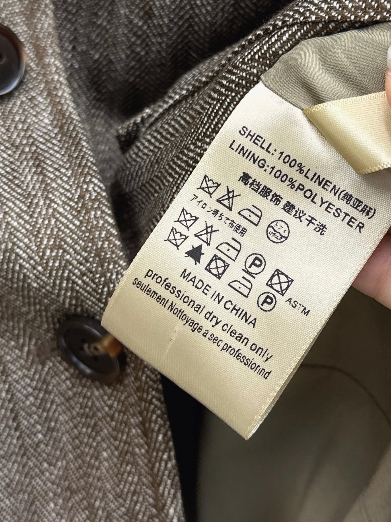 Loe NEW Linen suit