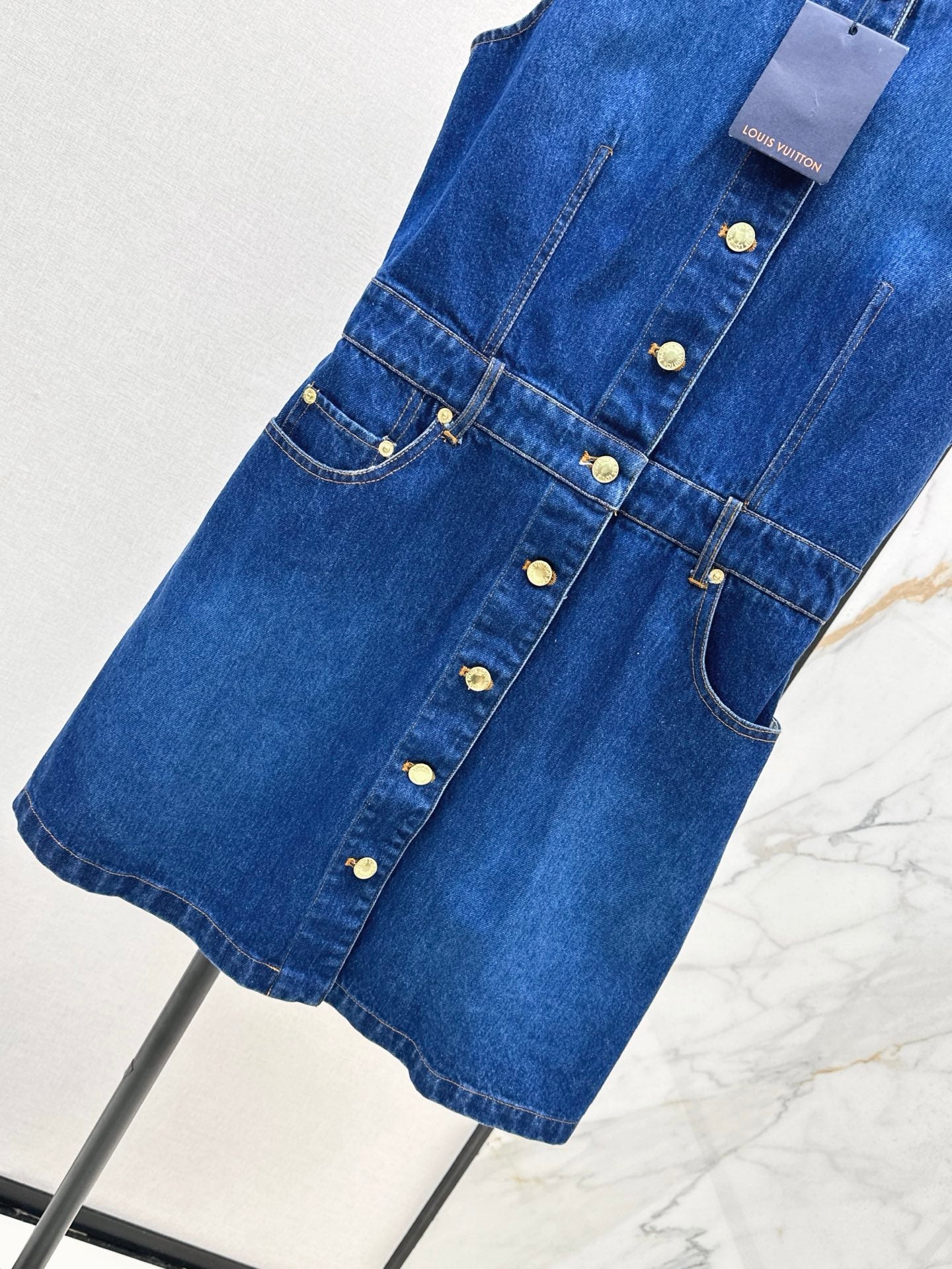 Louis NEW Sleeveless denim dress