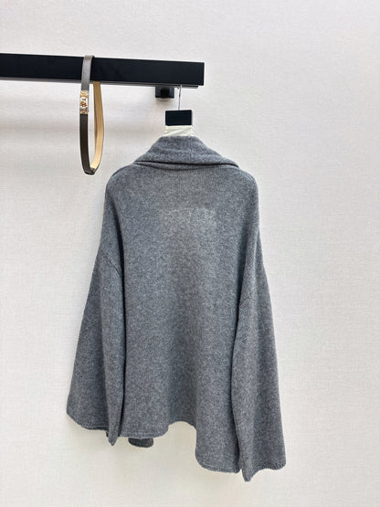 Herm NEW Wool Yarn Cardigan