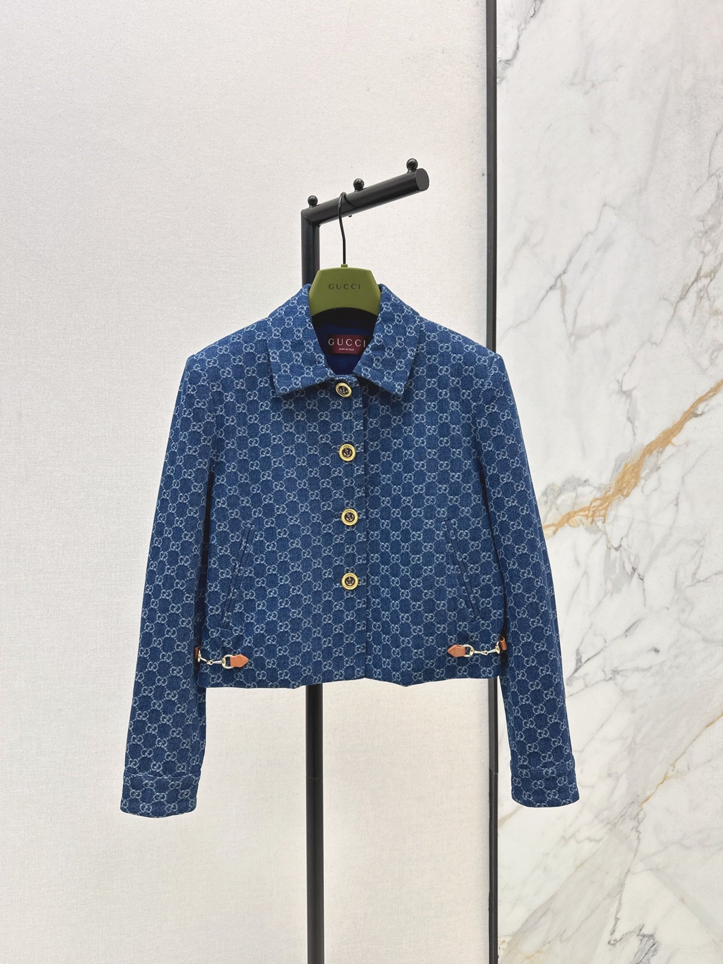 CD NEW jacquard denim jacket