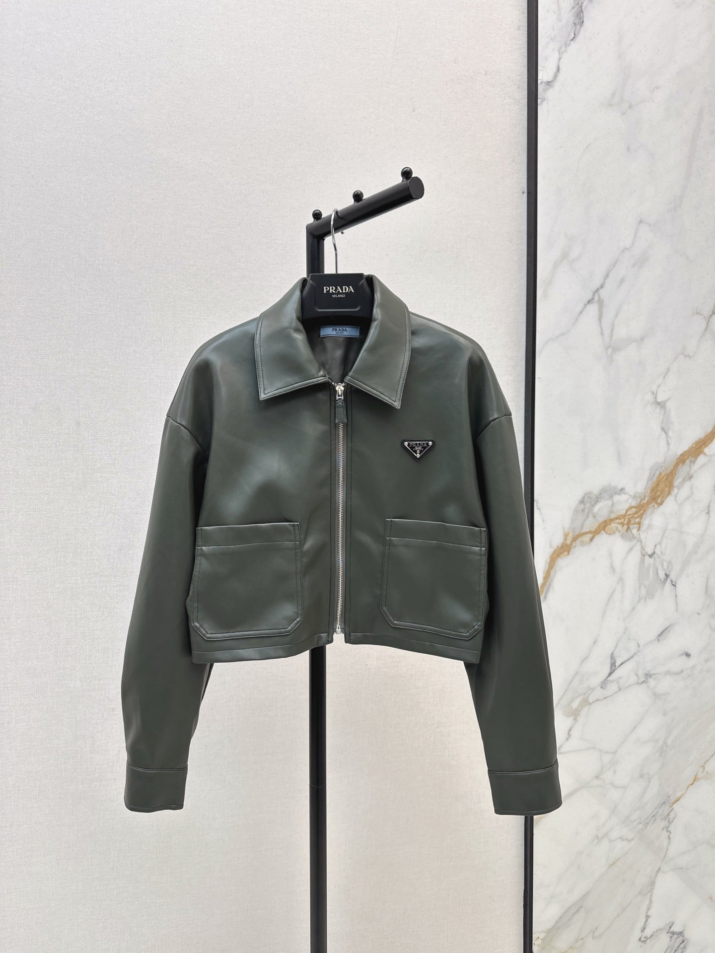 Pra NEW PU leather jacket