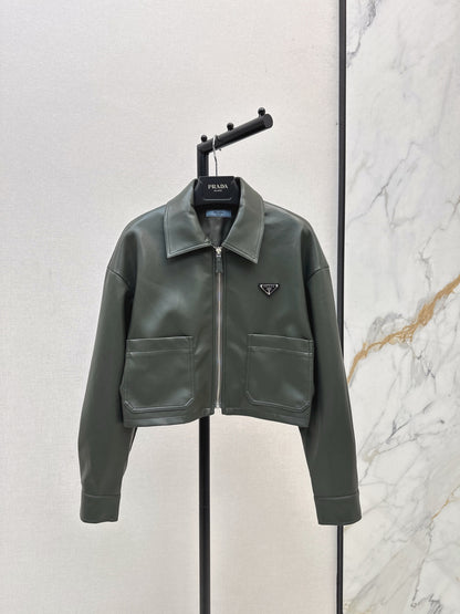 Pra NEW PU leather jacket
