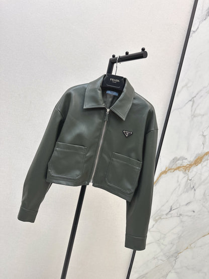 Pra NEW PU leather jacket