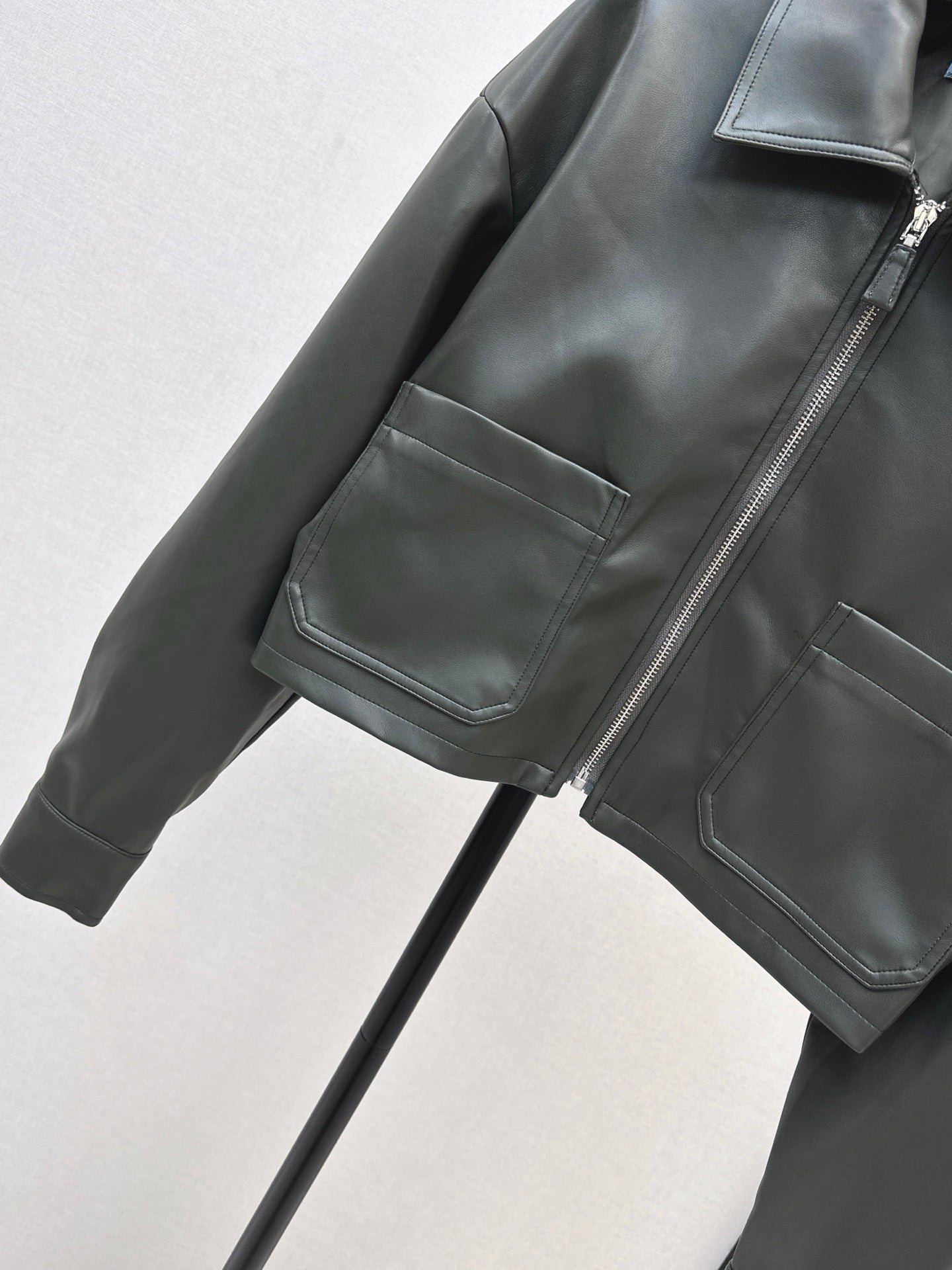 Pra NEW PU leather jacket