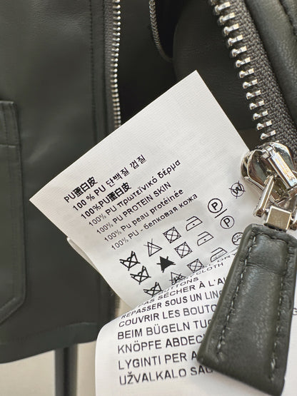 Pra NEW PU leather jacket