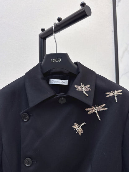 CD NEW Embroidered Blazer