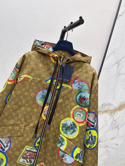 Louis NEW Letter Hoodie Jacket