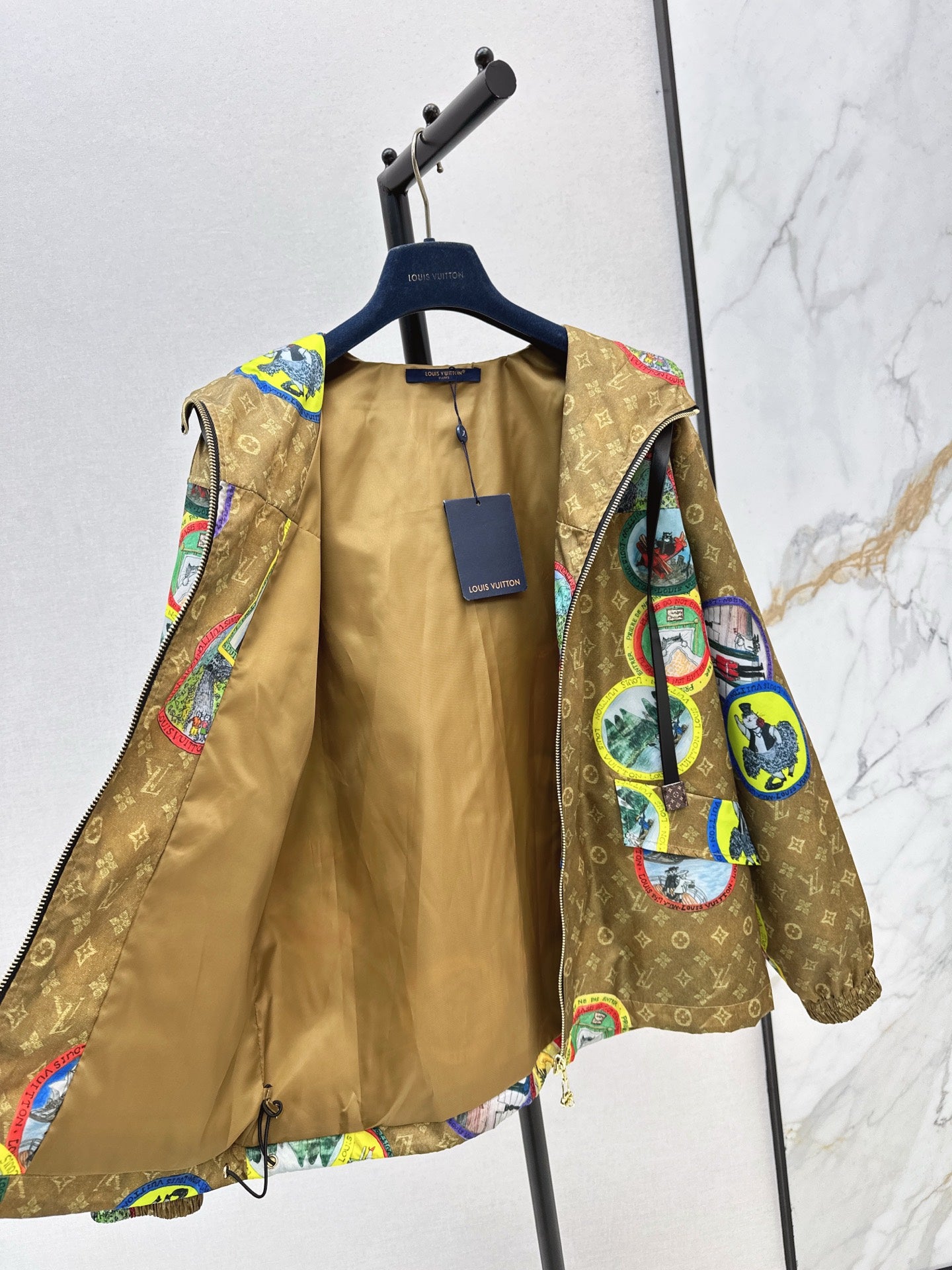 Louis NEW Letter Hoodie Jacket