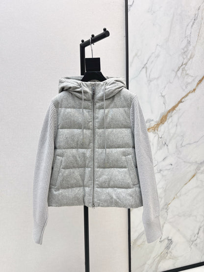 Brune NEW Hooded down jacket