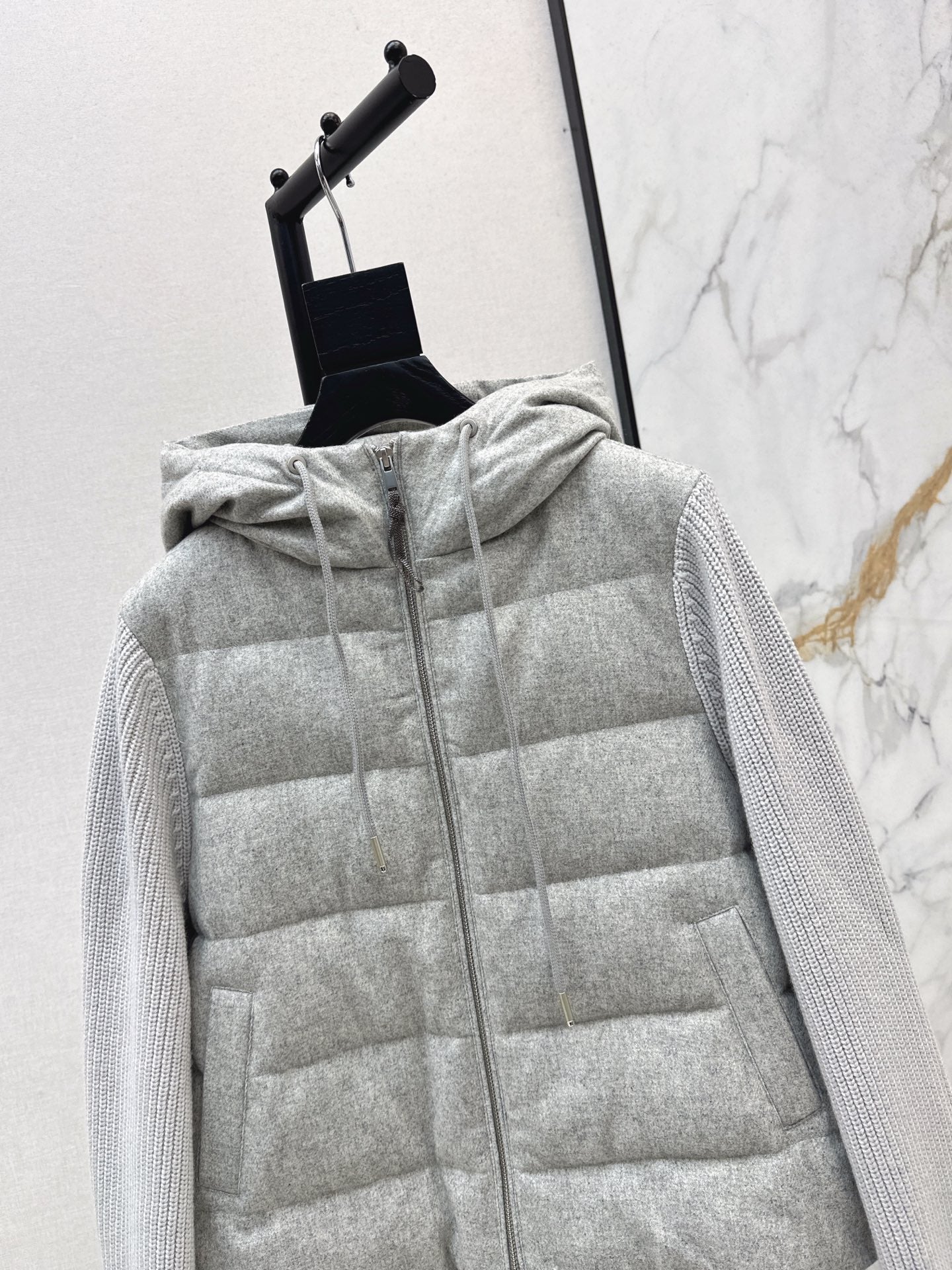 Brune NEW Hooded down jacket