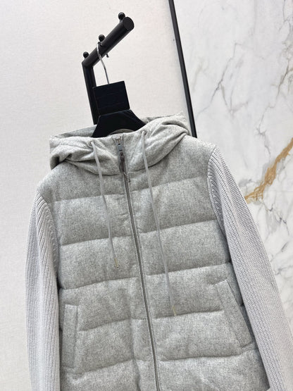 Brune NEW Hooded down jacket