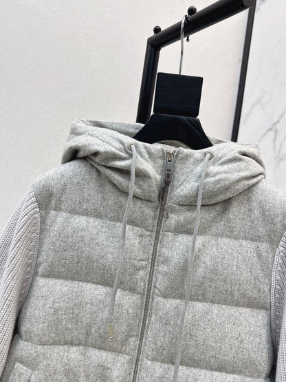 Brune NEW Hooded down jacket