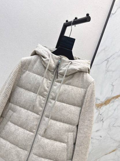 Brune NEW Hooded down jacket