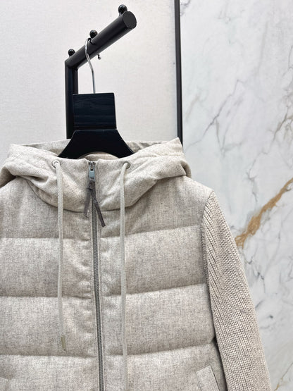 Brune NEW Hooded down jacket