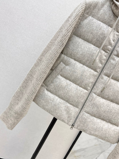 Brune NEW Hooded down jacket