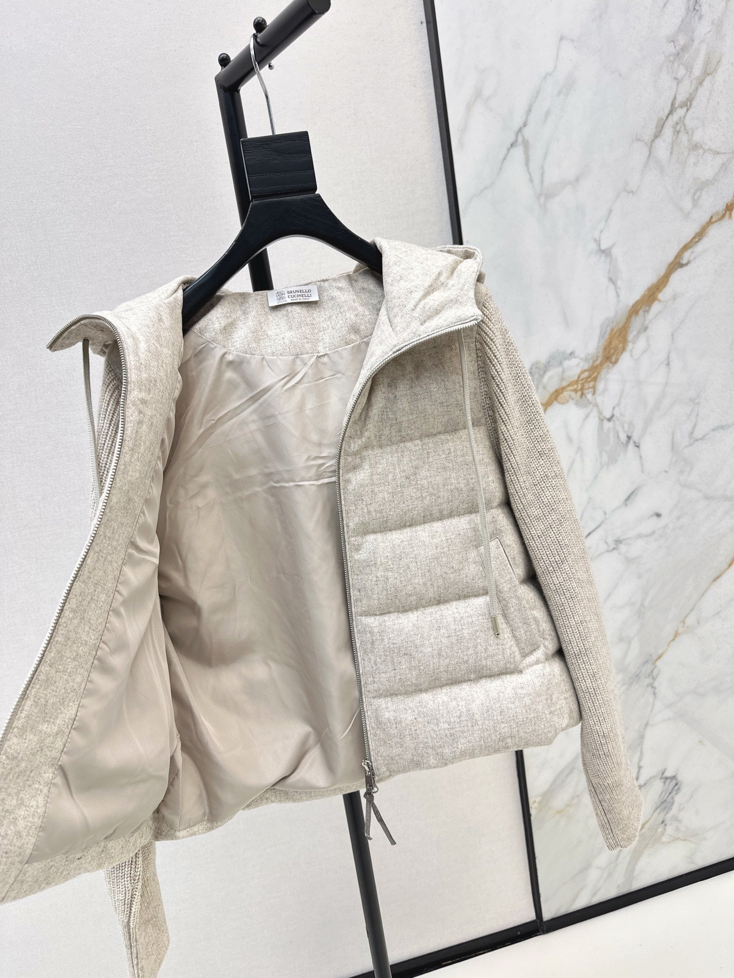 Brune NEW Hooded down jacket