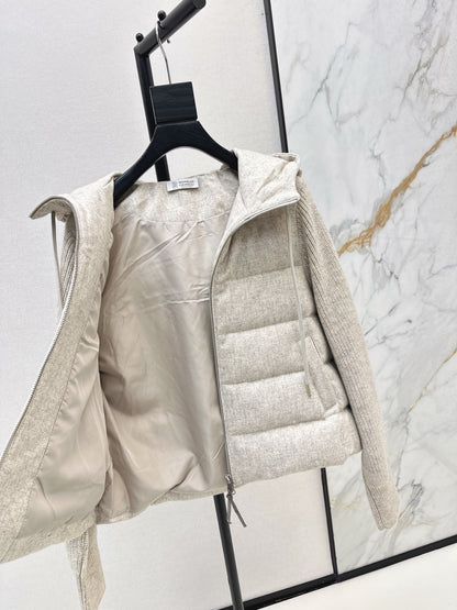 Brune NEW Hooded down jacket