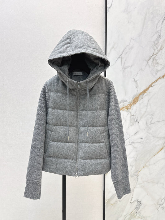 Brune NEW Hooded down jacket
