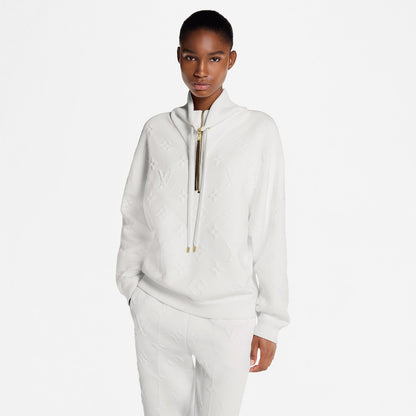 Louis NEW Letter-embossed sweatshirt