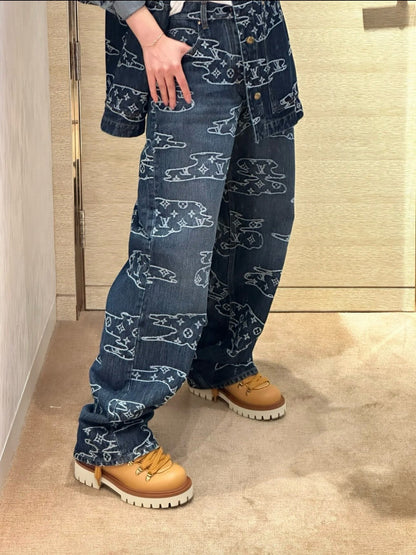 Louis NEW jacquard jeans