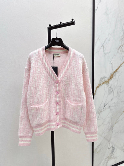 Fend NEW letter cardigan