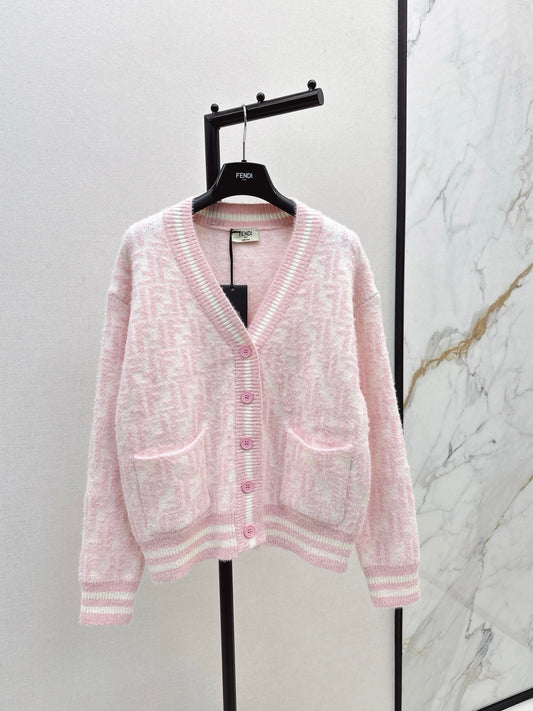 Fend NEW letter cardigan