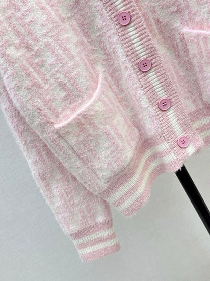 Fend NEW letter cardigan