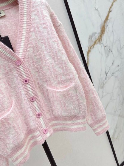 Fend NEW letter cardigan