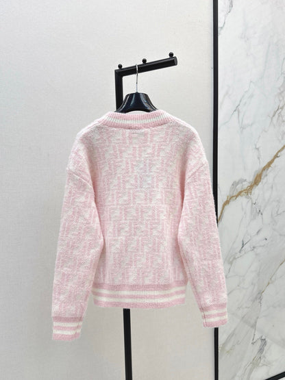 Fend NEW letter cardigan