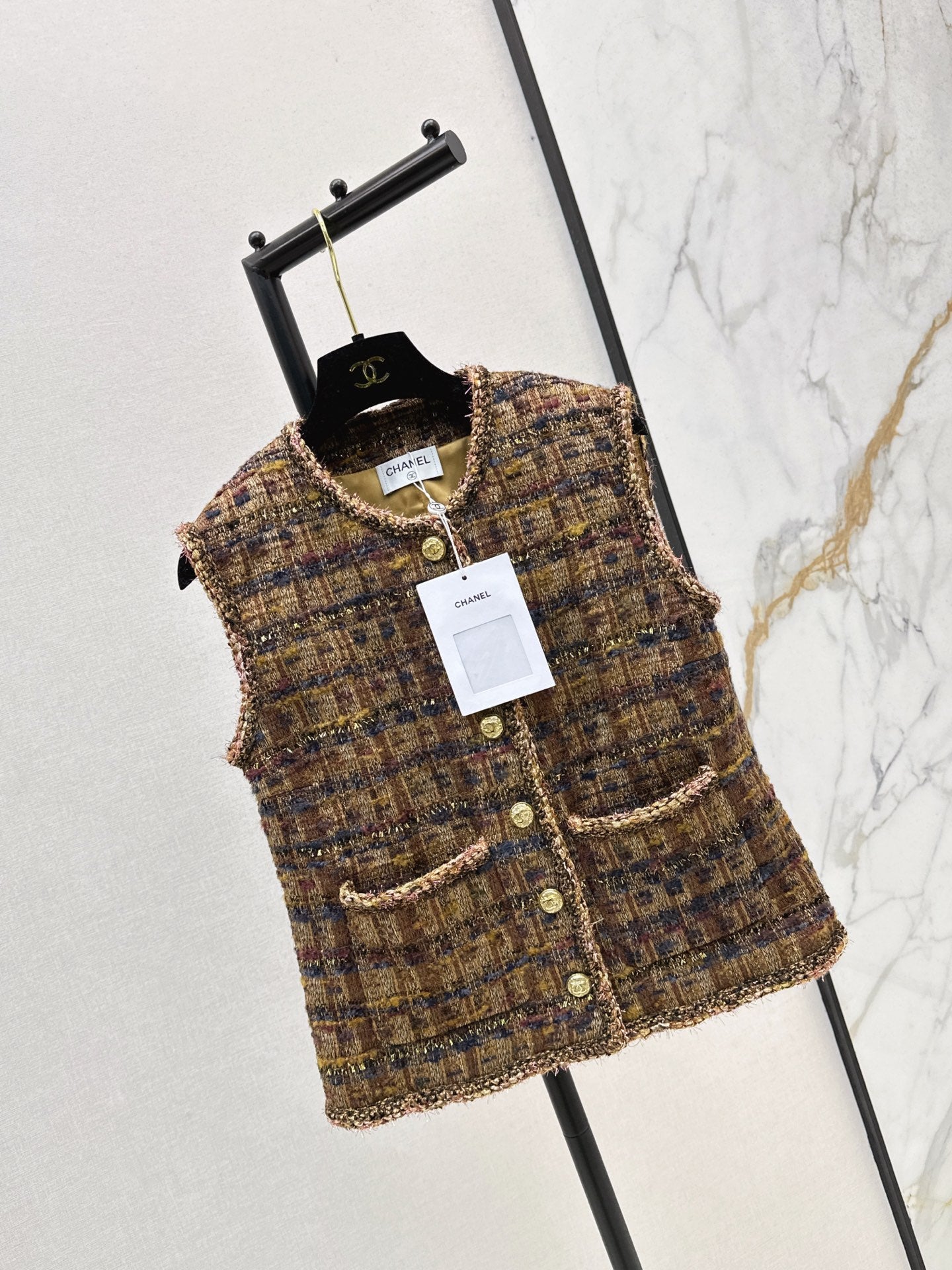 Chan NEW woven vest