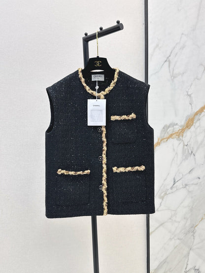 Chan NEW woven vest