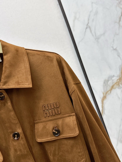 Miu NEW belted jacket