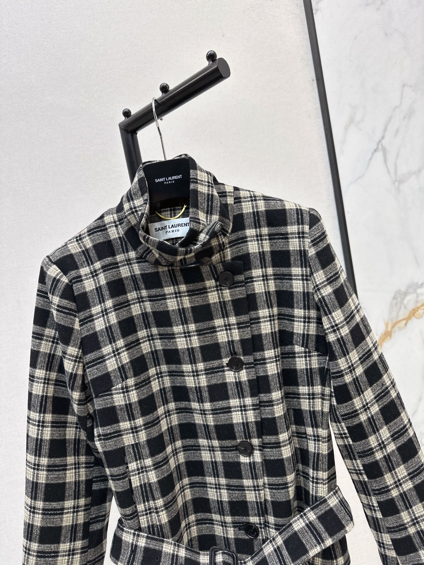 Saint NEW plaid coat