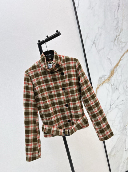 Saint NEW plaid coat