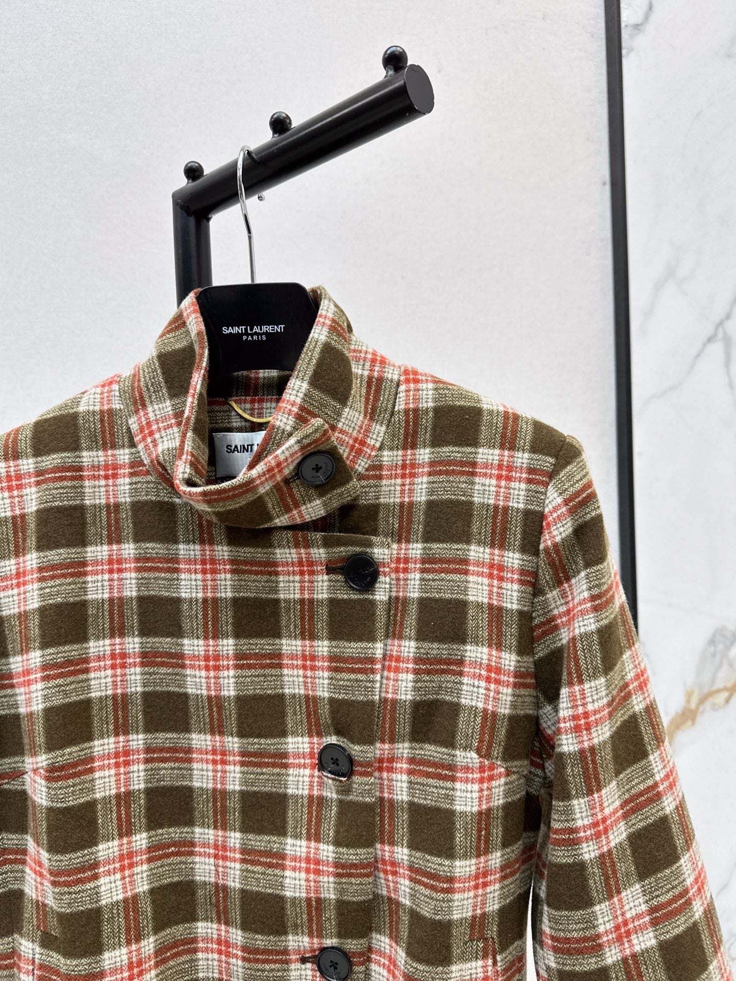 Saint NEW plaid coat
