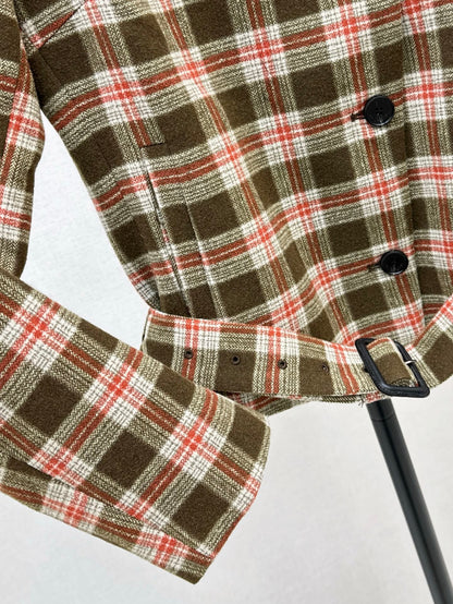 Saint NEW plaid coat