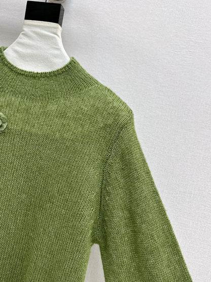 Chan NEW floral sweater