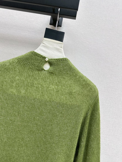 Chan NEW floral sweater