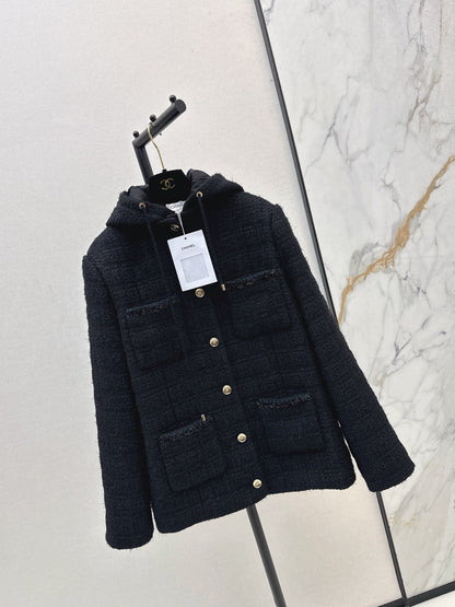 Chan NEW Hooded woven jacket