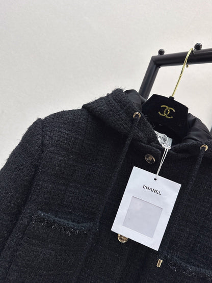 Chan NEW Hooded woven jacket