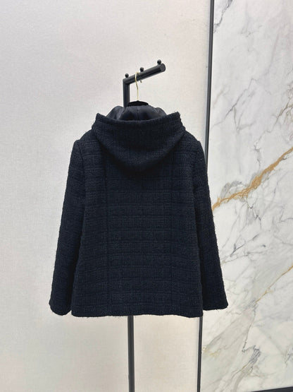 Chan NEW Hooded woven jacket